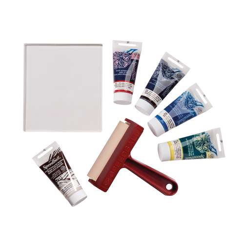 Speedball Gel Printing Kit 7 Items 50 000 Art Supplies Your